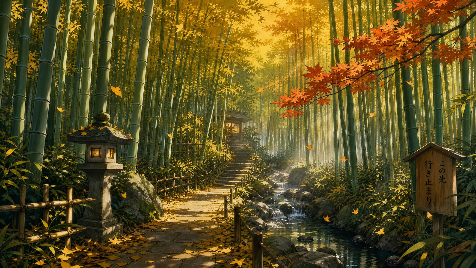 小马拉大车 小马拉大车生活视频分享：竹林小径漫步，感受自然的宁静与美好